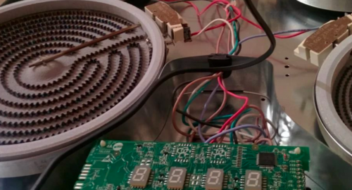 Ремонт стеклокерамической варочной панели. Косино